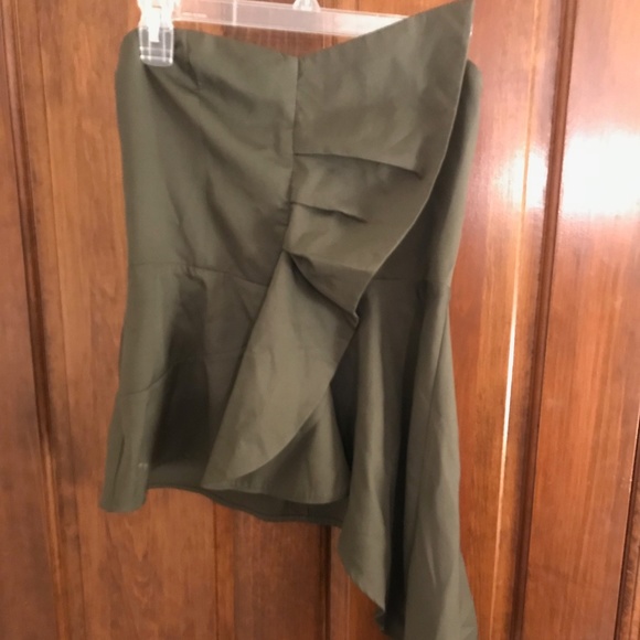 Strapless Asymmetrical Dressy Top - Picture 3 of 4